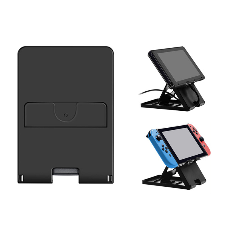 Gaming Accessories Rack - スイッチ用スタンドホルダーベース 2つ折りブラケット スイッチ/スイッチOLED/スイッチライト用 ゲームアクセサリー 携帯電話ラック