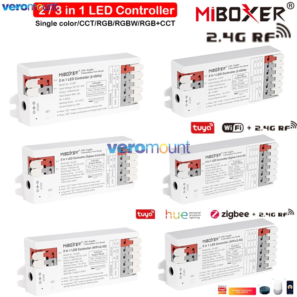 Rgb Hub Sync - MiBoxer 3in1 2in1 LEDコントローラー Zigbee+2.4G E2-ZR