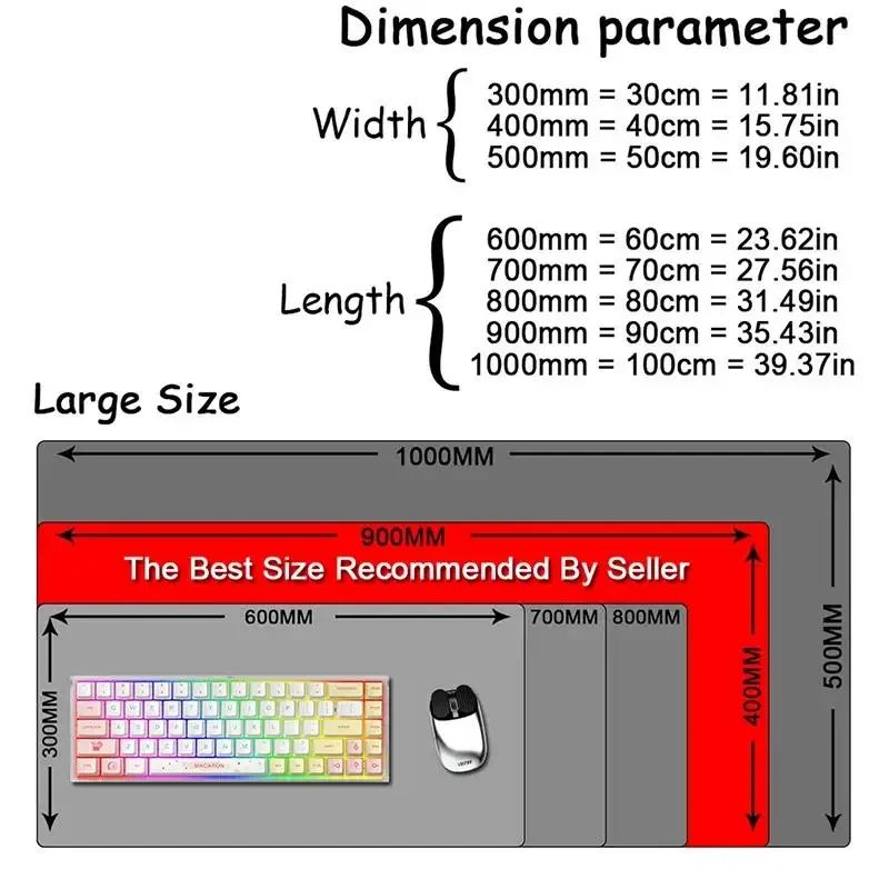 ブルーマウスパッド大型プレイマットカーペットシンプルマット8 - Gaming Accessories For Your Desk のレビューと価格