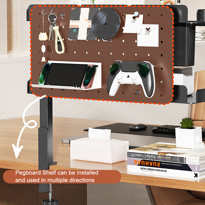 クランプ式14インチデスク上・下2段棚ユニット、テーブルアク - Gaming Accessories For Your Desk のレビューと価格