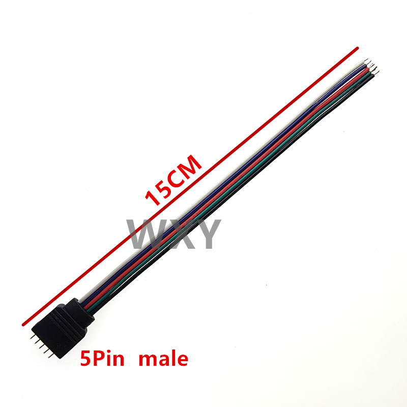5 個 4Pin 5Pin LED ケーブルオスメスコネクタ - Rgb Hub Sync のレビューと価格