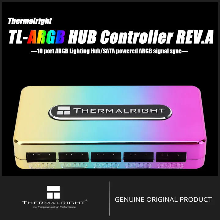 Thermalright TL-ARGB HUB コントロー - Rgb Hub Sync のレビューと価格