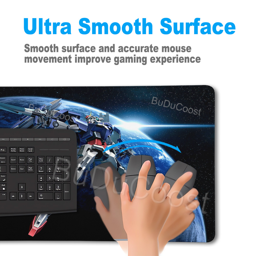 XXLサイズ滑り止めガンダムゲーマーマウスパッド、ゲーミング - Gaming Accessories For Your Desk のレビューと価格