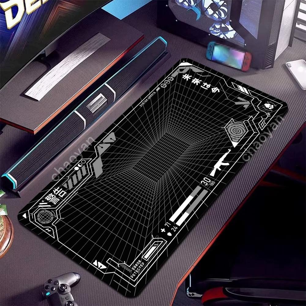 パースペクティブグリッドデスクマット ゲーミングマット パッ - Gaming Accessories For Your Desk のレビューと価格