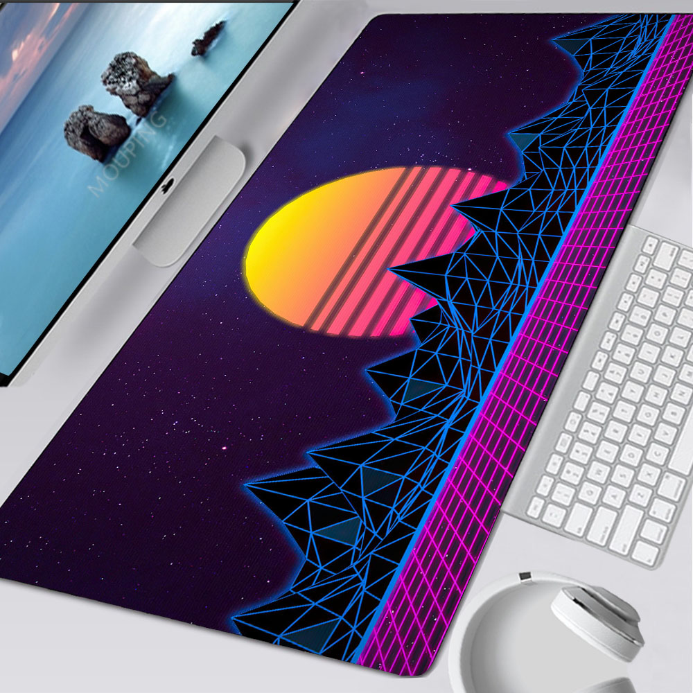 Vaporwave マウスパッド Retrowave/syn - Gaming Accessories For Your Desk のレビューと価格