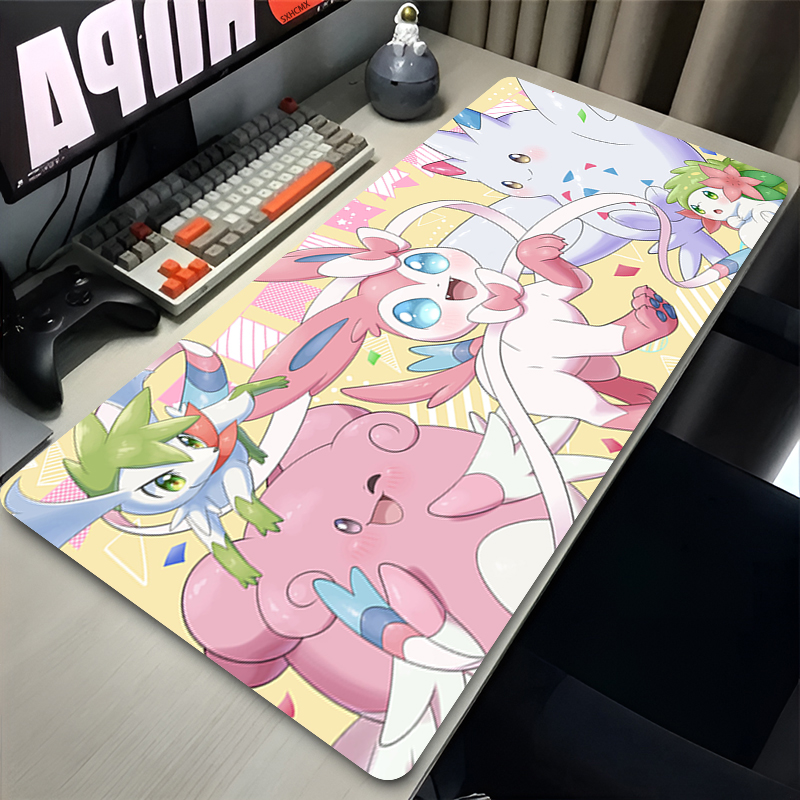 大型ピンクかわいいマウスパッド XXL ゲームコンピュータア - Gaming Accessories For Desk のレビューと価格