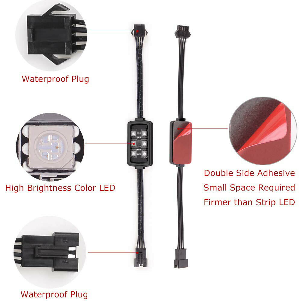 Niscarda-オートバイ用rgbledインテリジェントブ - Rgb Hub Sync のレビューと価格